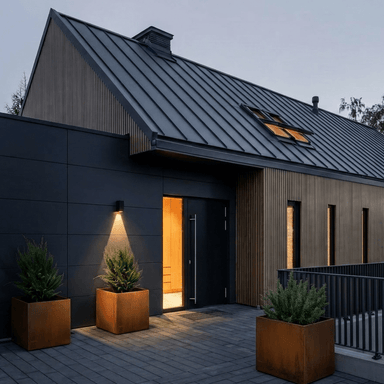 Jardinière Carrée Minimaliste - Atelier Cortena