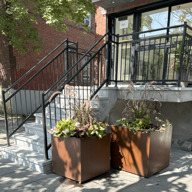 Jardinière carrée minimaliste - 50% Vente d'été ! - Atelier Cortena