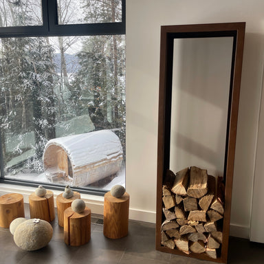 Porte - bûches Malmo - Atelier Cortena