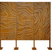 Ensemble de 3 panneaux d'intimité Wave - Atelier Cortena
