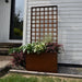 Panneau d'intimité Treilli avec jardinière - Atelier Cortena